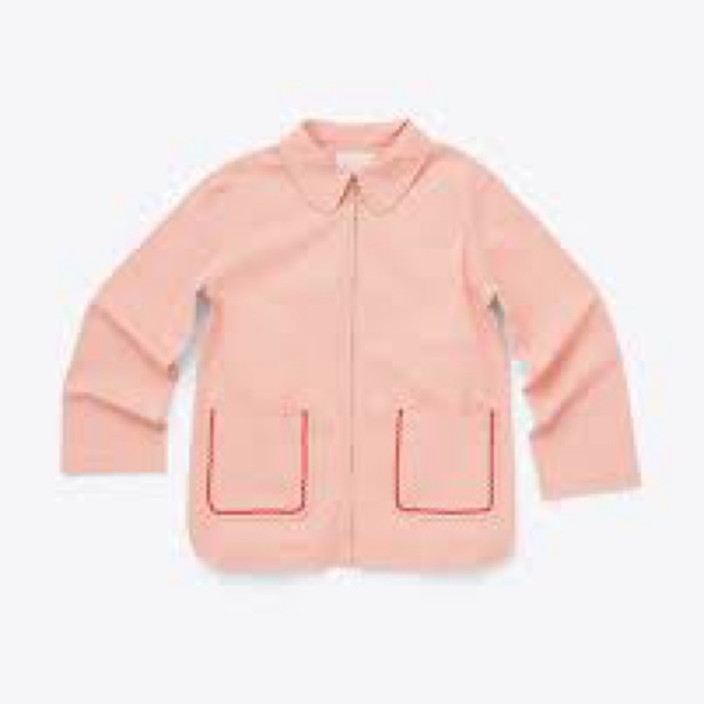 Ban.do Long Work Jacket Peach Multi Size Small
